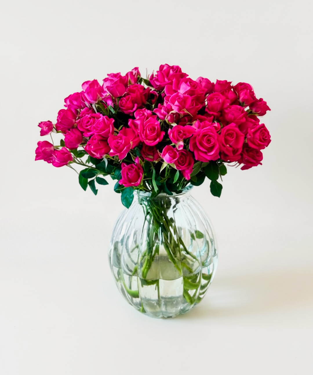 Spray Roses Pink Cerise Alicia